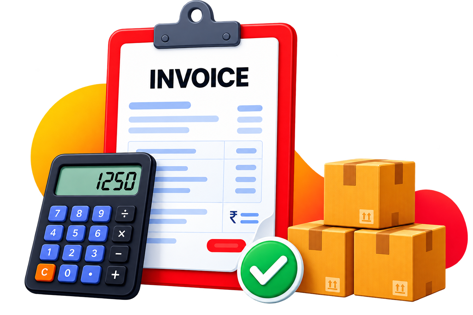 Why Choose VYORA - Invoice and business tools illustration